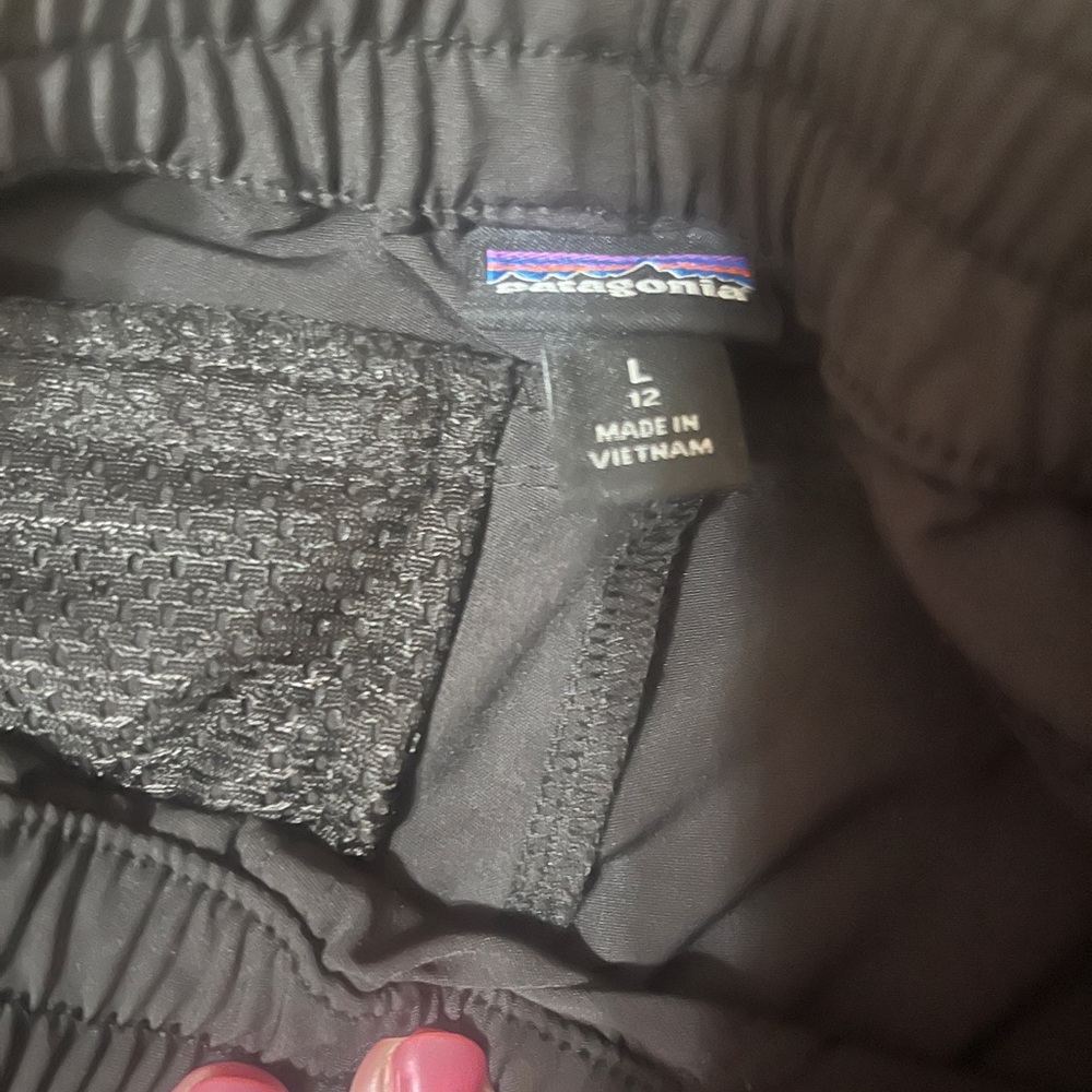 Patagonia Kids Black Sweatpants